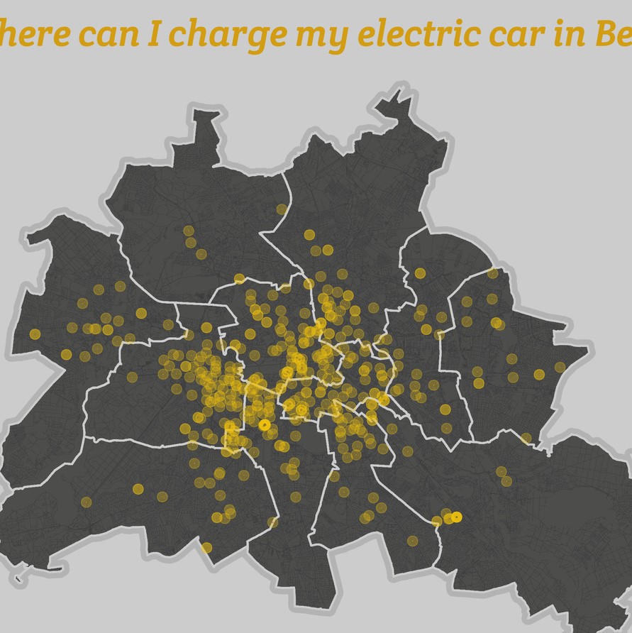 MapChallenge 2019 Day 27 Resources eMobility in Berlin