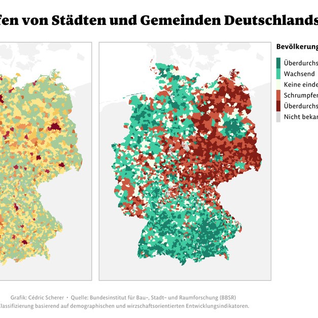 MapChallenge 2021 Day 16 Urban Rural Municipalities of Germany